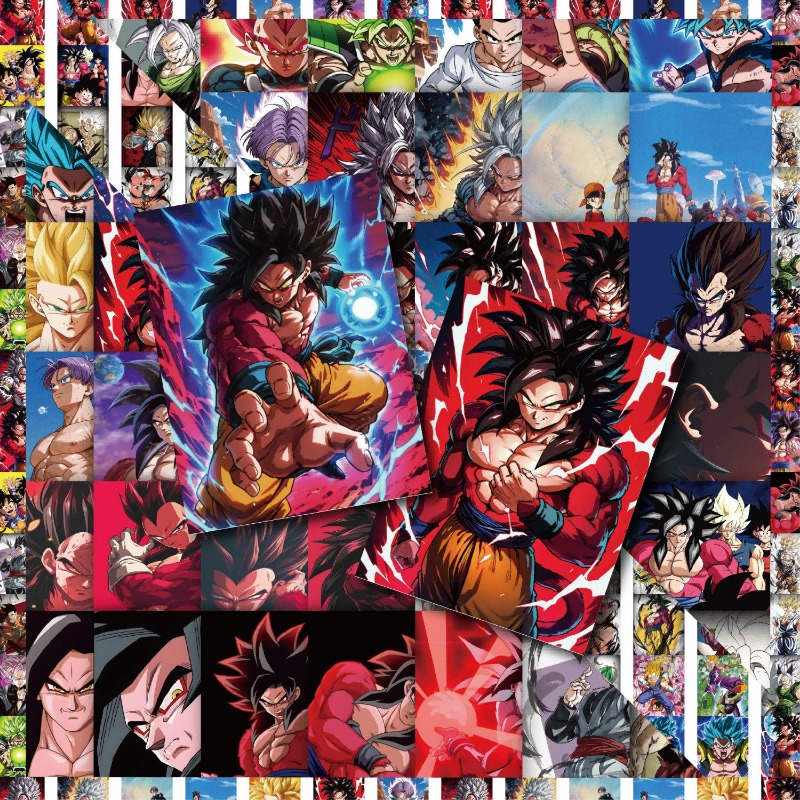Model Kit Wukong - 110 buah stiker Dragon Ball Super