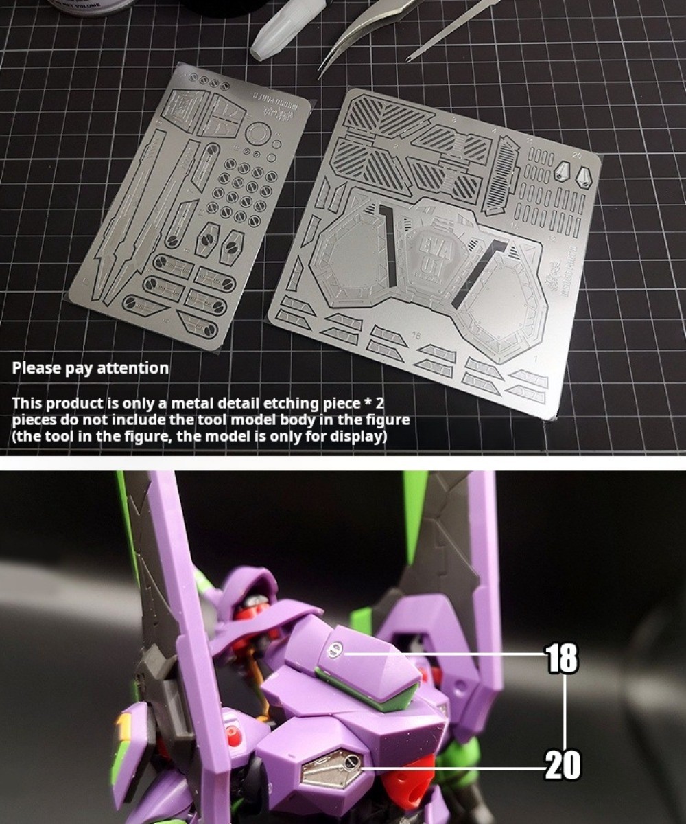 Model Kit Eva - MS066 MSWZ Bagian Etsa Logam RG