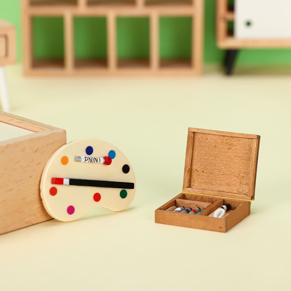 1:12 miniatur furnitur rumah b - Paint Model Kit ulasan dan harga