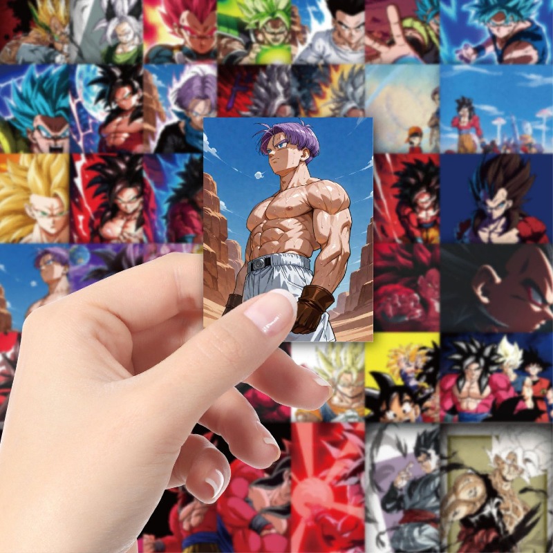 110 buah stiker Dragon Ball Su - Model Kit Wukong ulasan dan harga