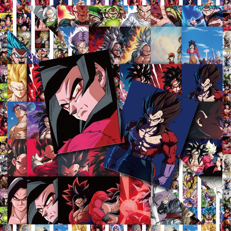 110 buah stiker Dragon Ball Su - Model Kit Wukong ulasan dan harga