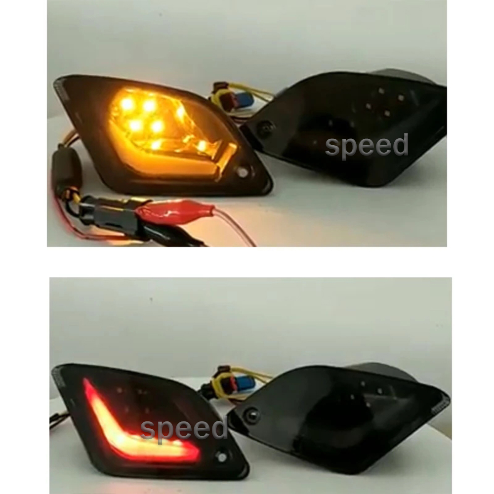 Aksesoris Motor Lampu Sein LED - Model Kit Vespa ulasan dan harga