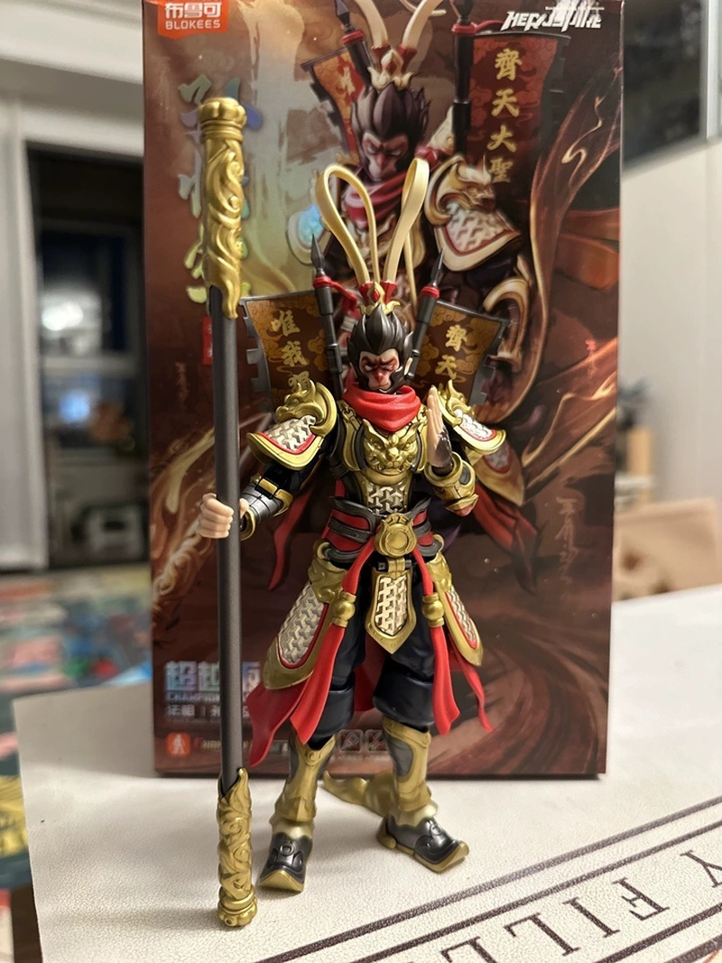 Mainan Model Koleksi Figur Aks - Model Kit Wukong ulasan dan harga